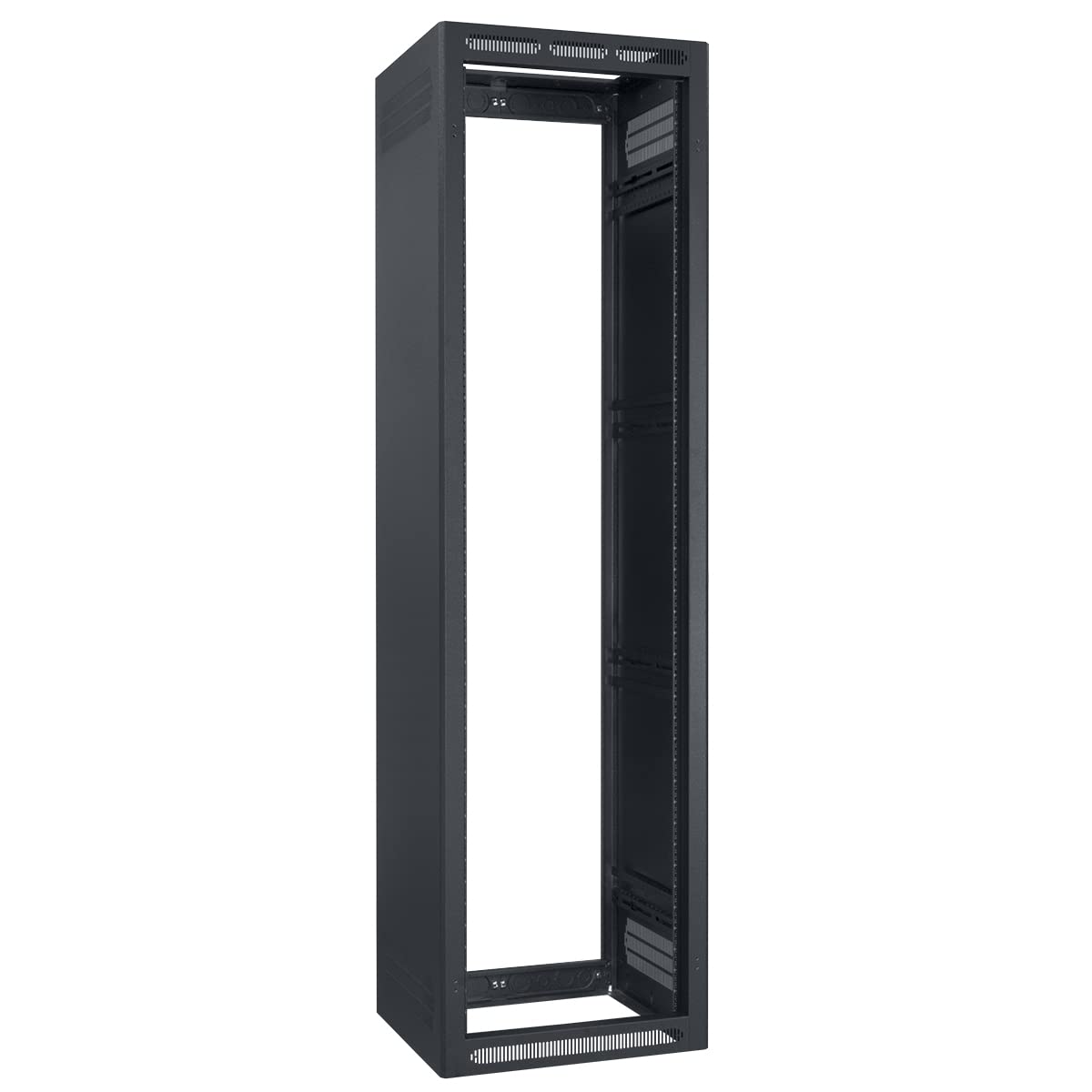Lowell LER-4427-LRD Enclosed Rack Without Rear Door, 44 x 27 Inch