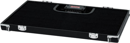 Gator Cases Gig Box Jr. Pedal Board with Built in 3x Guitar Stand | Fits Most Electric and Acoustic Guitars; Pedal Surface 21.5" x 15" (GW-GIGBOXJR)