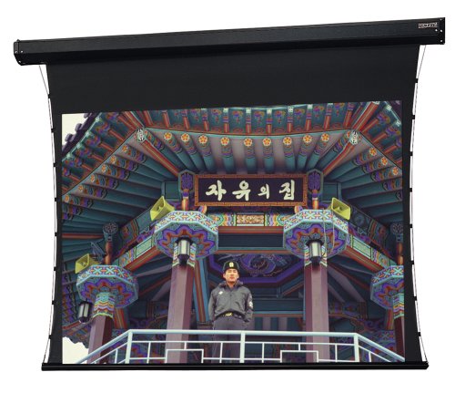 Tensioned Cosmopolitan Electrol Electric Projection Screen Viewing Area: 60" H x 96" W