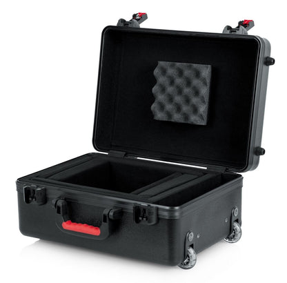 Gator Cases Molded Flight Case for Laptop and Projectors with TSA Approved Locking Latches and Recessed Wheels (GTSA-LAPTOP)
