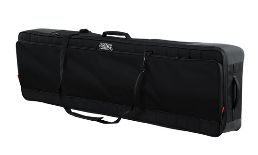 Gator Cases Pro-Go Ultimate Keyboard Gig Bag with Removable Backpack Straps; Fits Slim 88-Note Keyboards (G-PG-88SLIM)