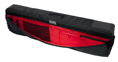Gator Cases Pro-Go Ultimate Keyboard Gig Bag with Removable Backpack Straps; Fits Slim 76-Note Keyboards (G-PG-76SLIM)