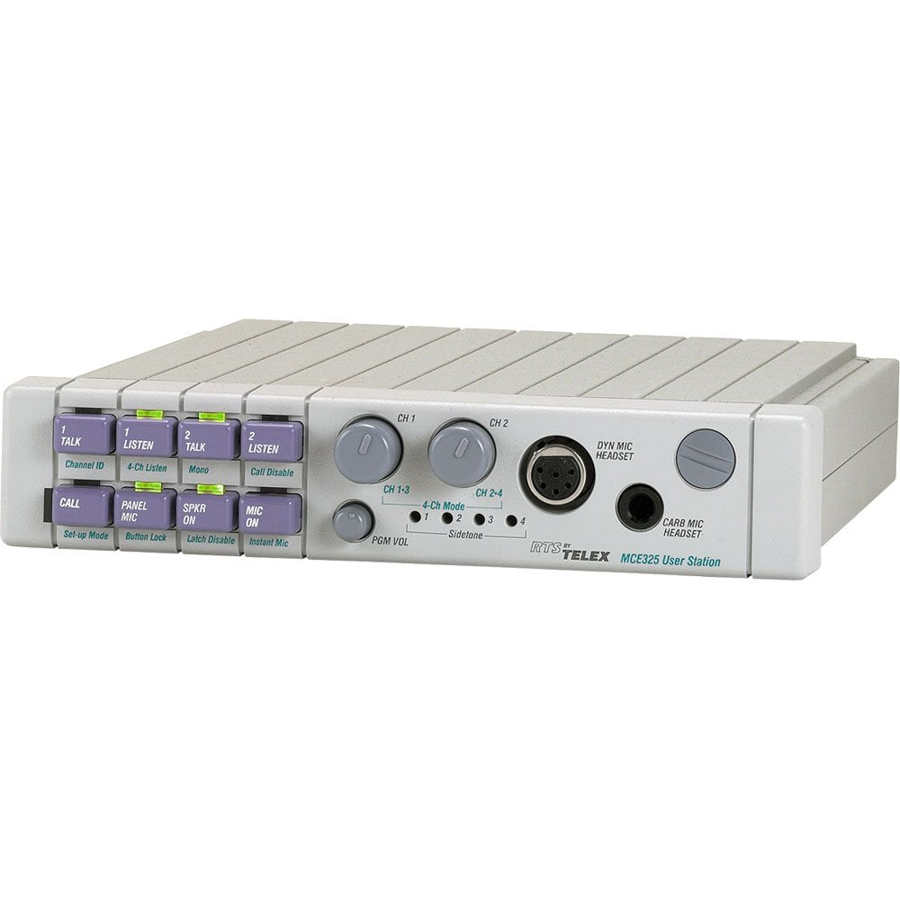 Bosch MCE325A4F 2 OR 4 Channel User PROGRAMMABLE Modular User Station W/Call SIGNALING, Dual ACT