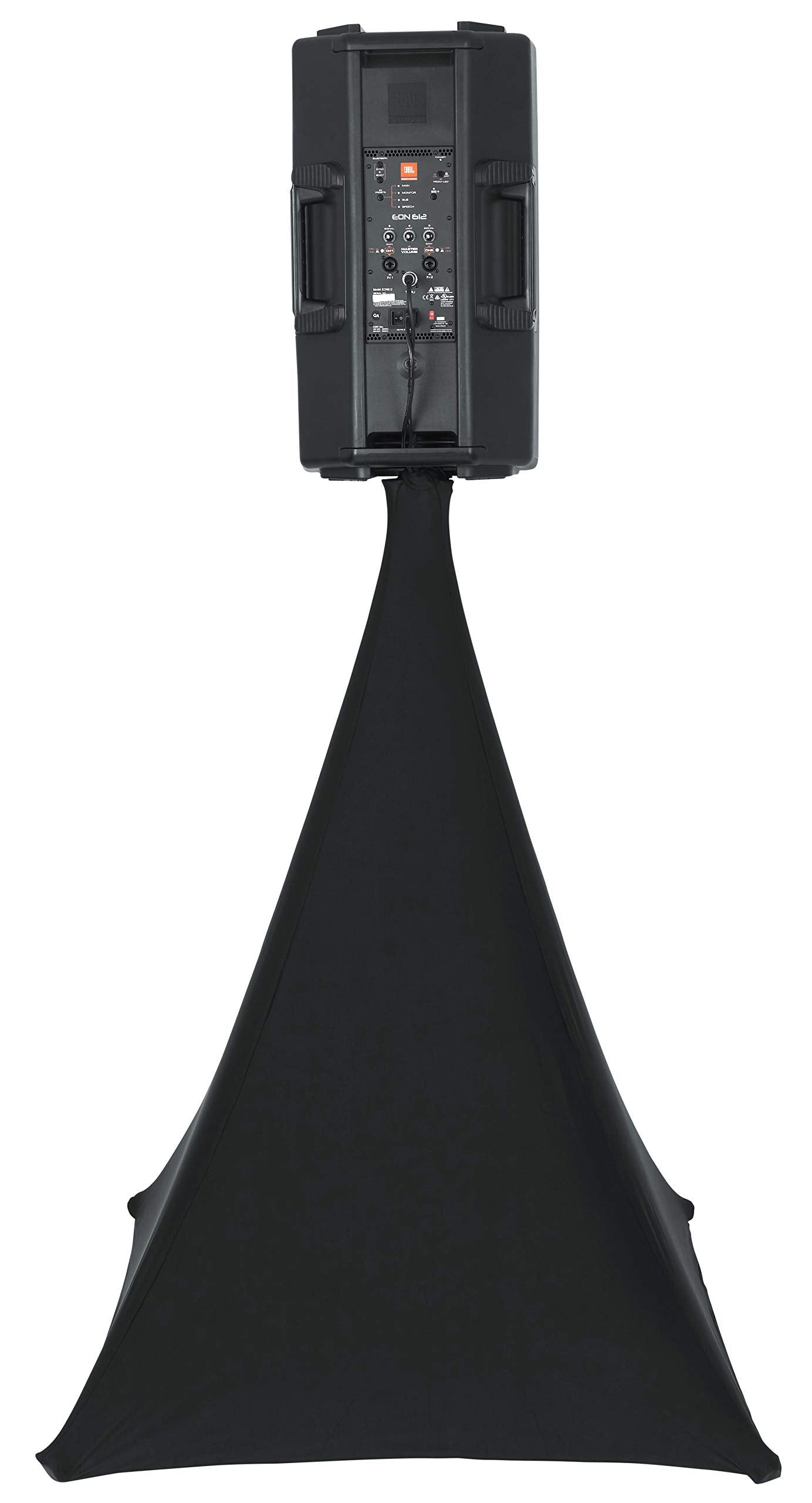 Gator Frameworks 360 Scrim Quadpod Stretch Cover; Black (GFW-QUADSCRIMB)