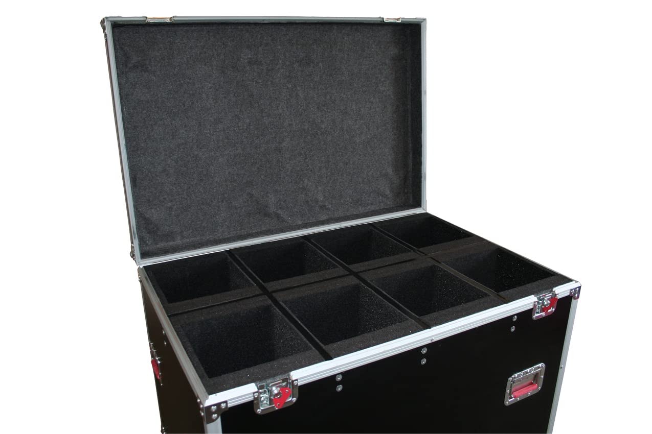 Gator Cases G-TOUR ATA Style Lighting case for Leko Type Can Light Fixtures; (G-TOUR LEKO-S4)