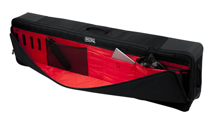 Gator Cases Pro-Go Ultimate Keyboard Gig Bag with Removable Backpack Straps; Fits Slim Extra Long 88-Note Keyboards (G-PG-88SLIMXL)