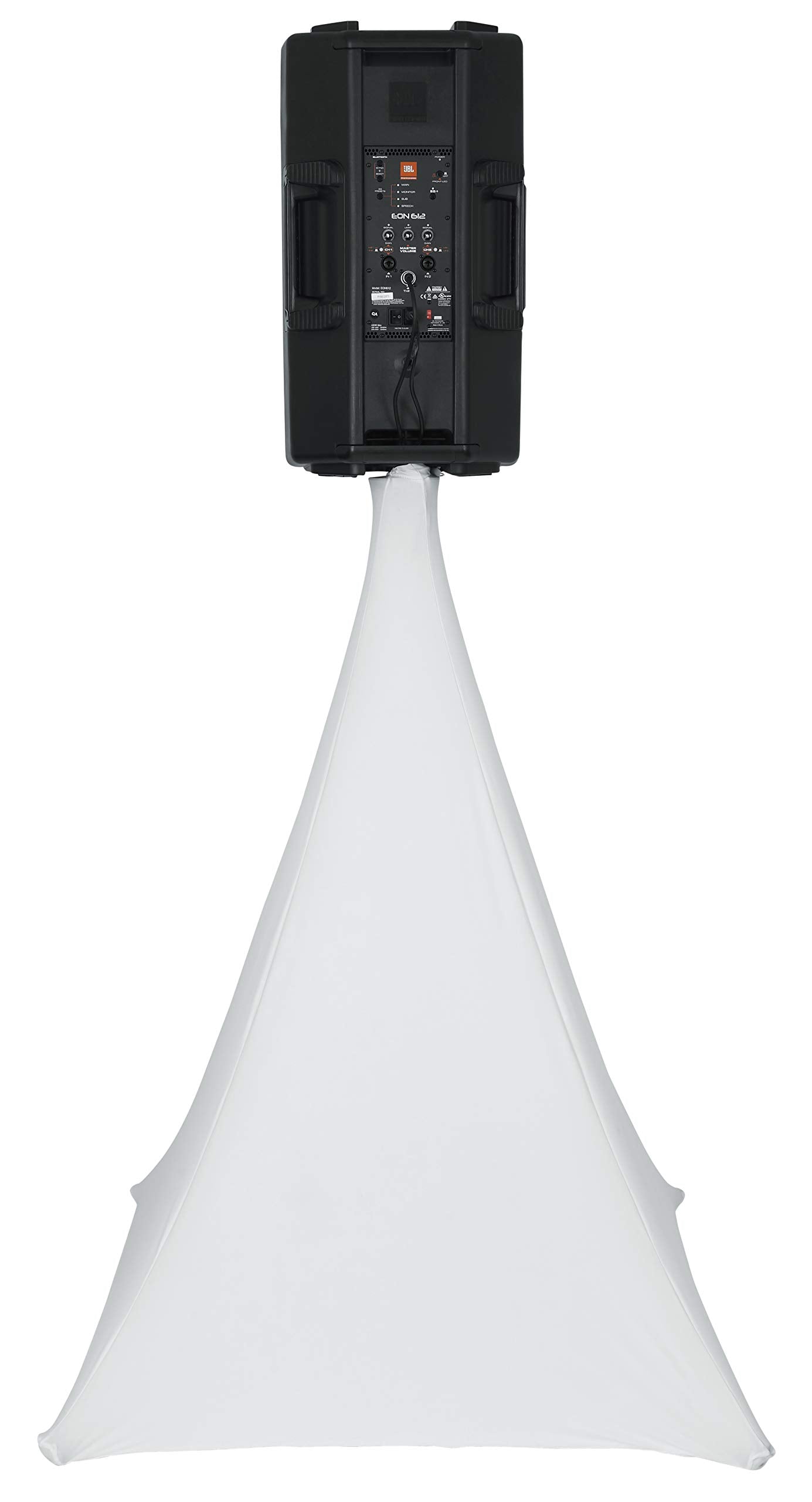 Gator Frameworks 360 Scrim Quadpod Stretch Cover; White (GFW-QUADSCRIMW)