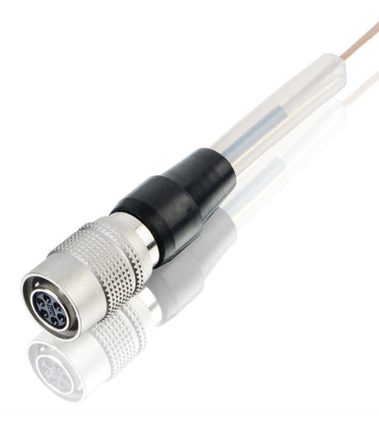 Countryman E6OW6L2SX Springy E6 Omnidirectional Earset with 2-mm Cable for Samson Transmitters (Light Beige)