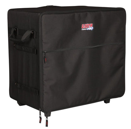 Gator Cases Transport Series Speaker Case with Retractable Pull Handle and Wheels; Fits Large PA Systems (G-PA TRANSPORT-LG)
