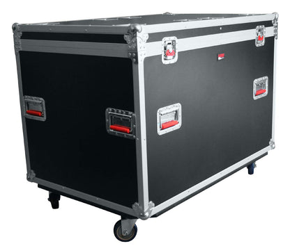 Gator Cases G-TOUR Series Equipment Storage Case / Cable Trunk with Heavy Duty Casters, Adjustable Dividers and Storage Trays, Truck Pack Size; 45" x 30" x 30" (G-TOURTRK453012)