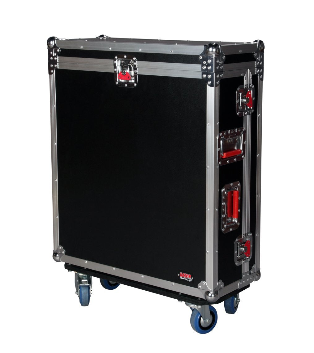 Gator Cases G-TOUR ATA Style Road Case - Custom Fit for Presonus Studio Live 24.4.2 Mixer with Dog House and Heavy Duty 4" Casters; (G-TOUR PRE242-DH)