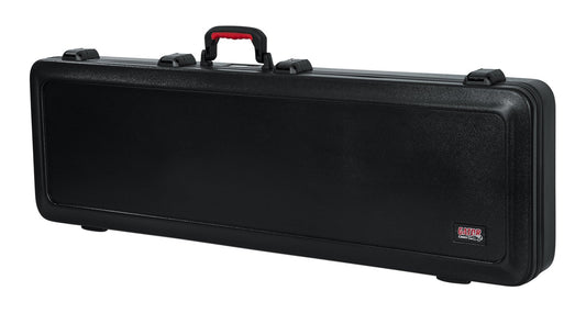 Gator Cases Molded Flight Case For Bass Guitar With TSA Approved Locking Latch (GTSA-GTRBASS)