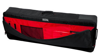 Gator Cases Pro-Go Ultimate Keyboard Gig Bag with Removable Backpack Straps; Fits 76-Note Keyboards (G-PG-76)