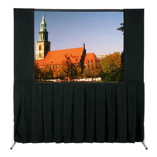 Da-Lite School Office Projector Accessories Ultra Velour Fast-Fold Deluxe Skirt Drapery 62" x 108"