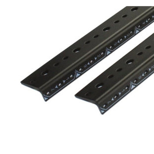 Lowell RRT-40 40U Rails for Millwork, Pair