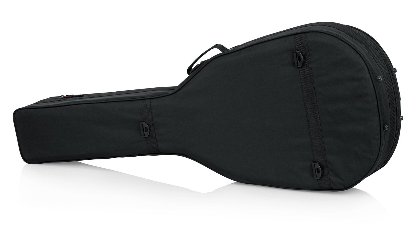 Gator Cases Lightweight Polyfoam Guitar Case for Acoustic Bass Guitars (GL-AC-BASS)