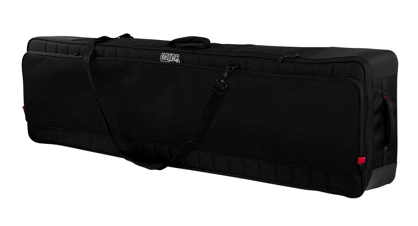 Gator Cases Pro-Go Ultimate Keyboard Gig Bag with Removable Backpack Straps; Fits Slim Extra Long 88-Note Keyboards (G-PG-88SLIMXL)