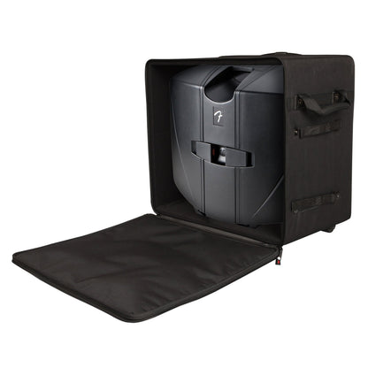 Gator Cases Transport Series Speaker Case with Retractable Pull Handle and Wheels; Fits Small PA Systems (G-PA TRANSPORT-SM)