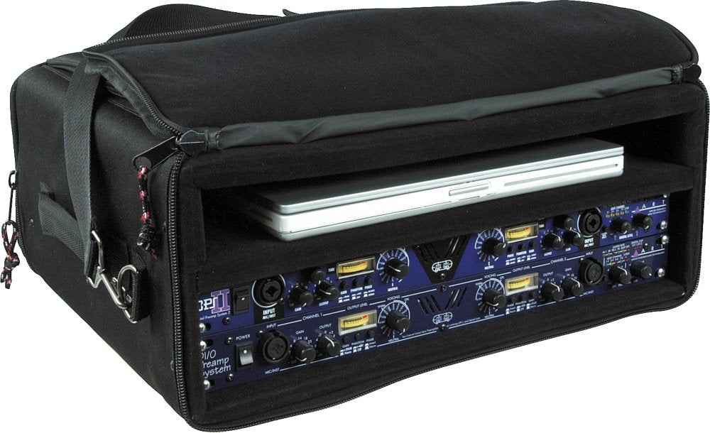 Gator Laptop and 2-Space Audio Rack Bag (GSR-2U)
