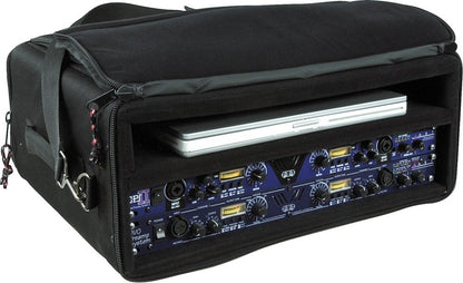 Gator Laptop and 2-Space Audio Rack Bag (GSR-2U)