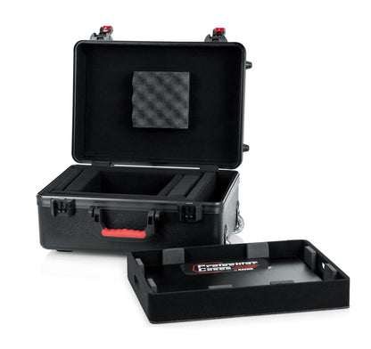 Gator Cases Molded Flight Case for Laptop and Projectors with TSA Approved Locking Latches and Recessed Wheels (GTSA-LAPTOP)