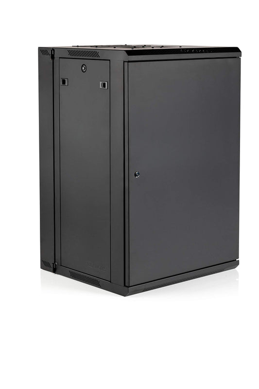 Gator Rackworks Sectional Wall Rack with Steel Door; 18U with 21" Rackable Depth (GRW2018508)