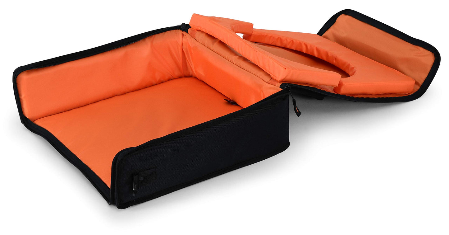 Gator Cases Club Series DJ Carry Bag with Bright Orange Interior; Designed to fit Rane Twelve Turntables (GCLUBRN12)