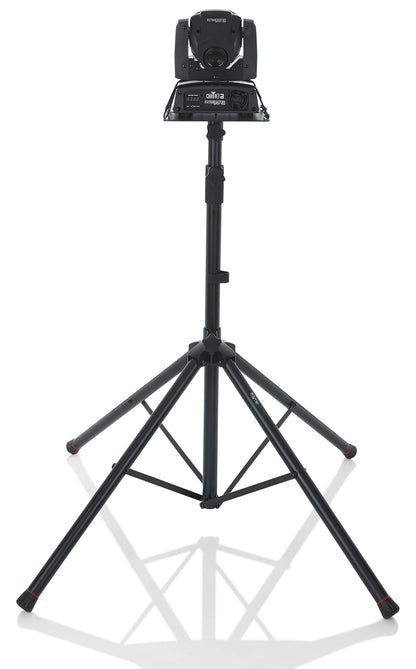 Gator Frameworks Deluxe Quad-Pod Lighting Stand with Automatic Lift; Fits Moving Head Lights up to 250 Class (GFW-LIGHTMH250-25)