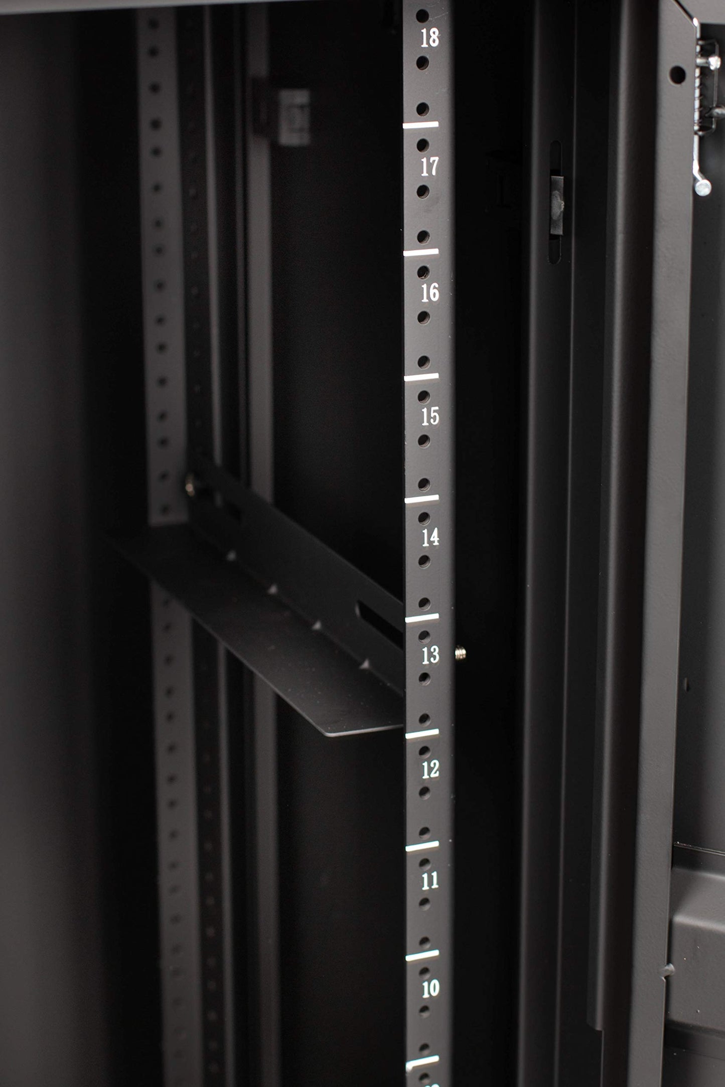 Gator Rackworks Sectional Wall Rack with Steel Door; 18U with 21" Rackable Depth (GRW2018508)