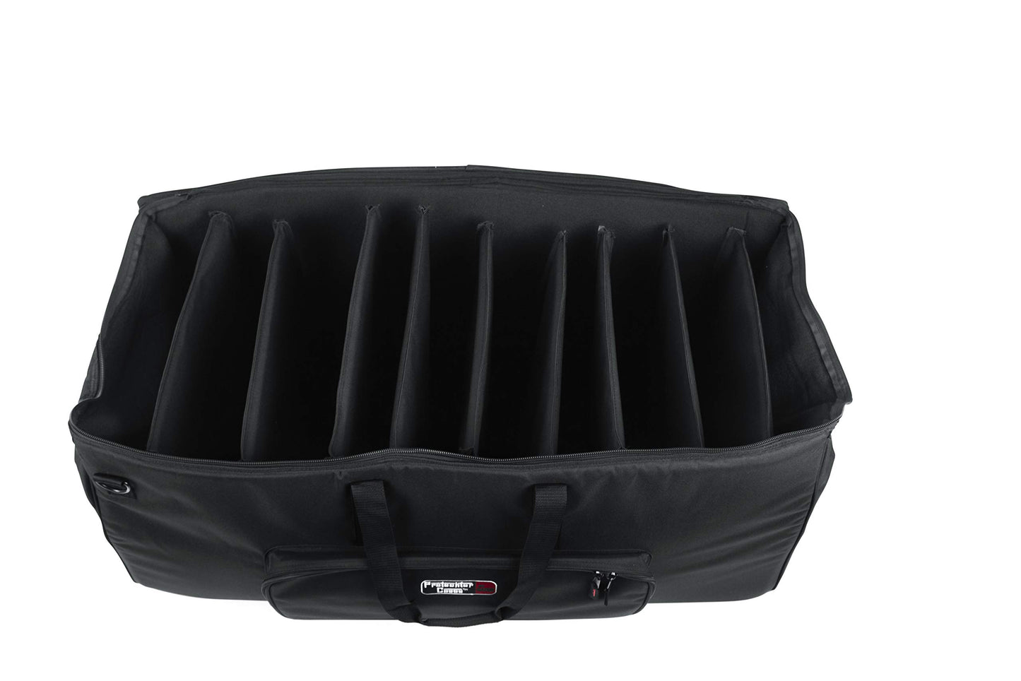 Gator Cases Large Electric Drum Kit Bag with Adjustable Velcro Divider System and Wheels; (GP-EKIT3616-BW)