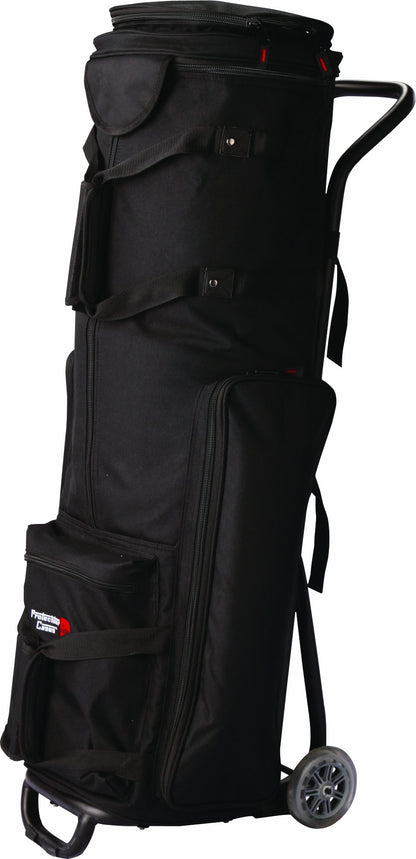 Gator Cases Protechtor Series Steel frame Rolling Drum Cart for Drum Hardware with Removable Bag and 100 Pound Load Capacity; 40" x 10" x 10" (GP-DRUMCART)