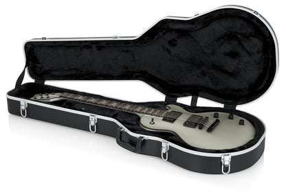 Gator Cases Deluxe ABS Molded Case for Les Paul Single-Cutaway Electric Guitars (GC-LPS) Black