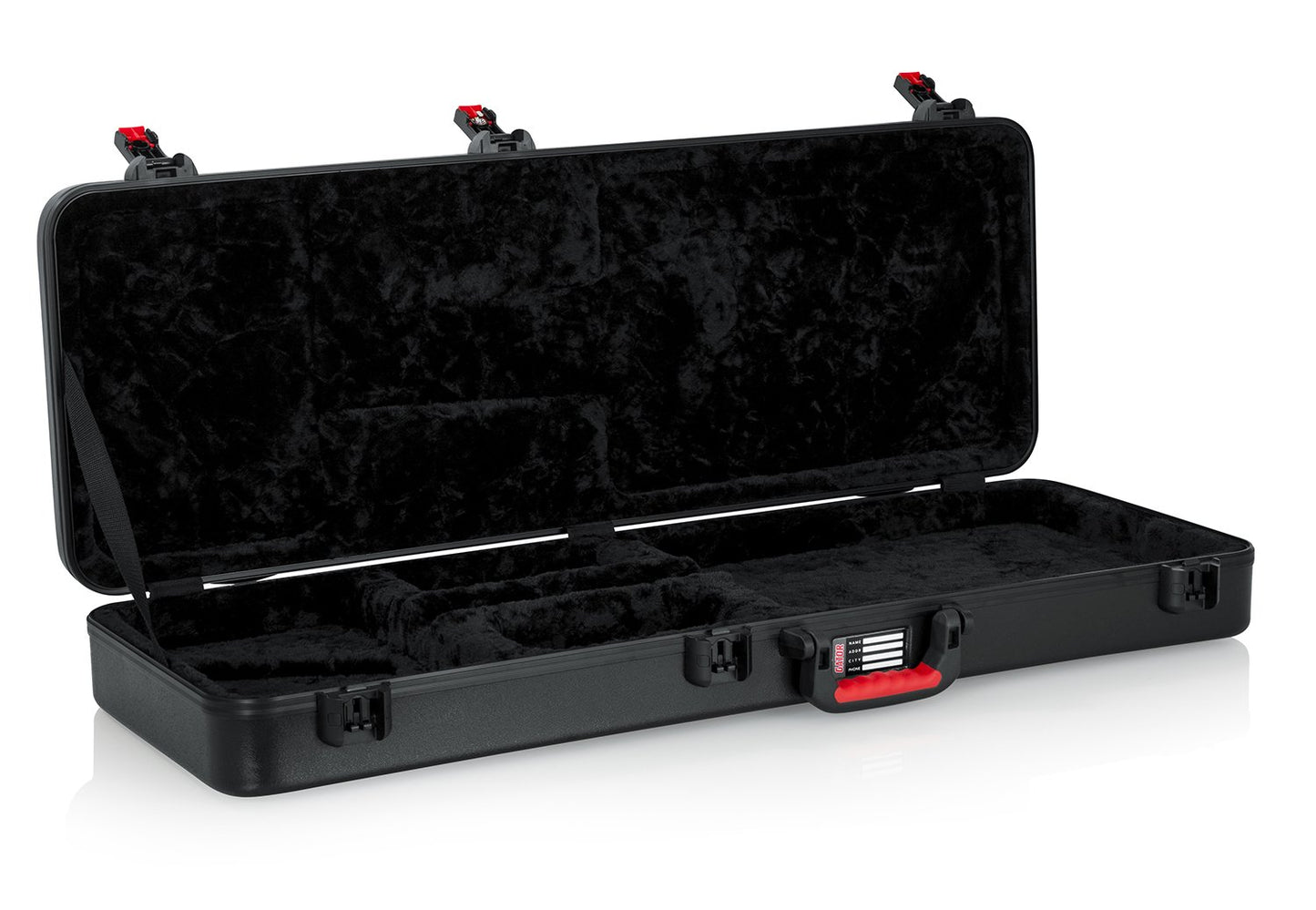 Gator Cases Molded Flight Case For Strat/Tele Style Electric Guitars With TSA Approved Locking Latch (GTSA-GTRELEC)