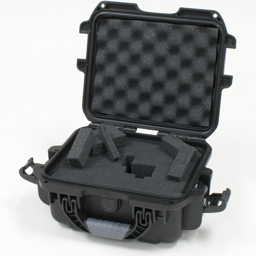 Gator Cases Titan Series Waterproof Utility/Equipment Case with Diced Foam Insert 9.4" x 7.4" x 5.5" (GU-0907-05-WPDF)