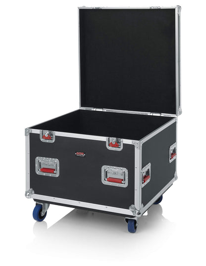 Gator Cases G-TOUR Series Equipment Storage Case / Cable Trunk with Heavy Duty Casters, Truck Pack Size; 30" x 22" x 22" (G-TOURTRK3022HS)