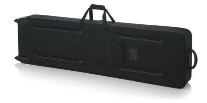 Gator Cases Lightweight Rolling Keyboard Case for Slim Extra Long 88 Note Keyboards and Electric Pianos (GK-88 SLXL)