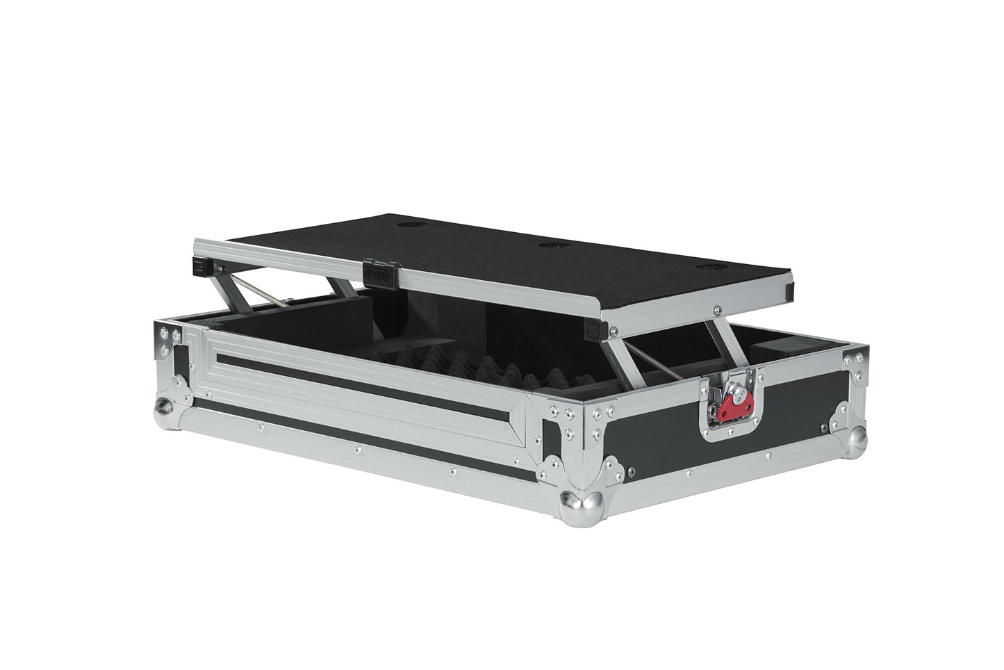 Gator Cases G-TOUR Series DJ Controller Road Case with Sliding Laptop Platform - Universal Fit for Small Controllers; (G-TOURDSPUNICNTLC)