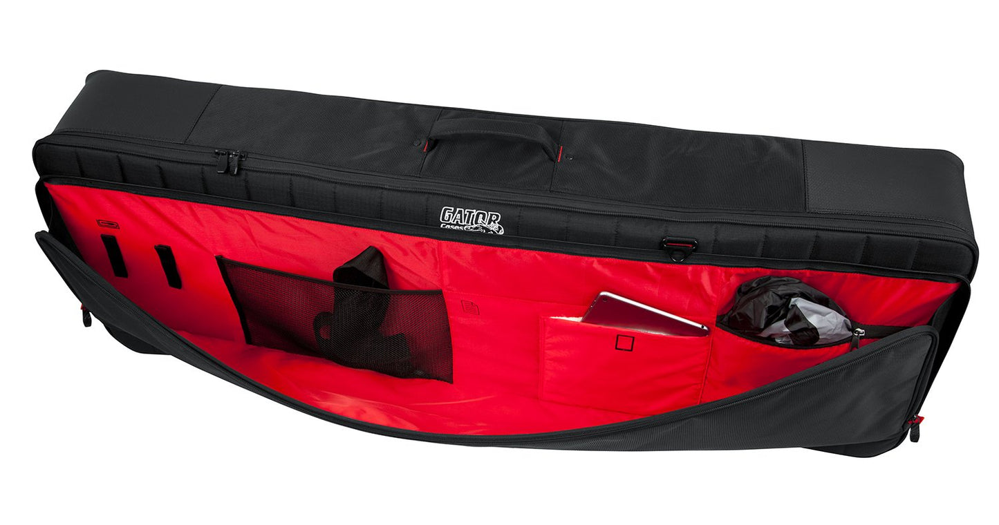 Gator Cases Pro-Go Ultimate Keyboard Gig Bag with Removable Backpack Straps; Fits 76-Note Keyboards (G-PG-76)