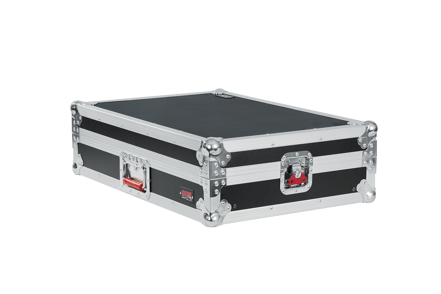 Gator Cases G-TOUR Series ATA Style Road Case for Medium Sized DJ Controllers with Sliding Laptop Platform; (G-TOURDSPUNICNTLB)