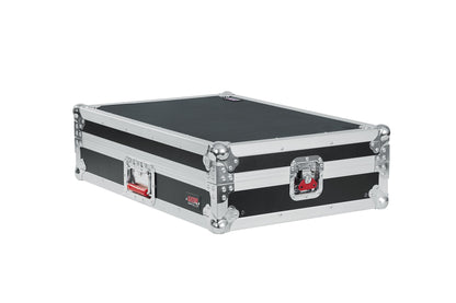 Gator Cases G-TOUR Series ATA Style Road Case for Medium Sized DJ Controllers with Sliding Laptop Platform; (G-TOURDSPUNICNTLB)