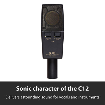 AKG Pro Audio C414 XLII Vocal Condenser Microphone, Multipattern