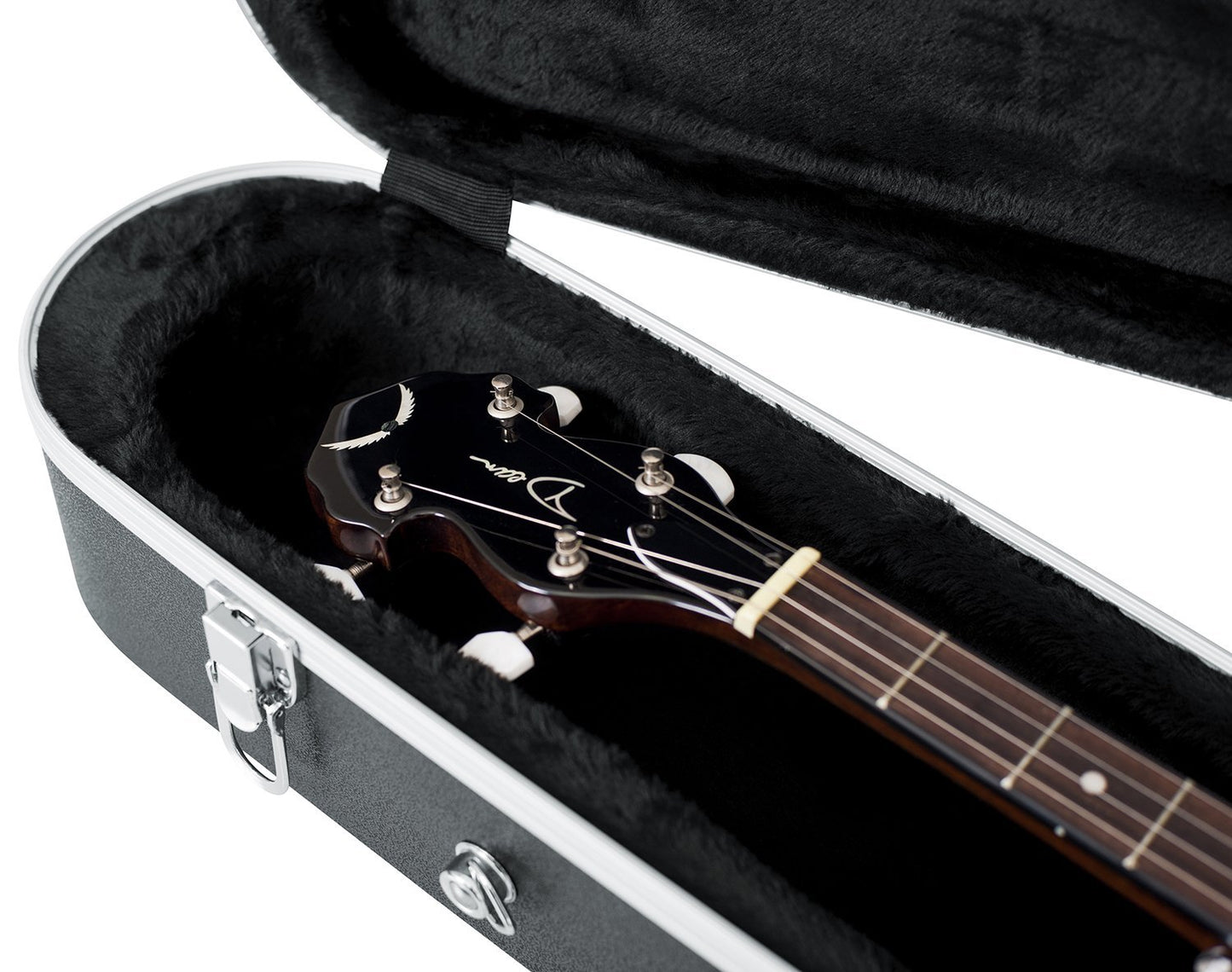 Gator Cases Deluxe ABS Molded Case for Full Size Banjo's (GC-BANJO-XL)