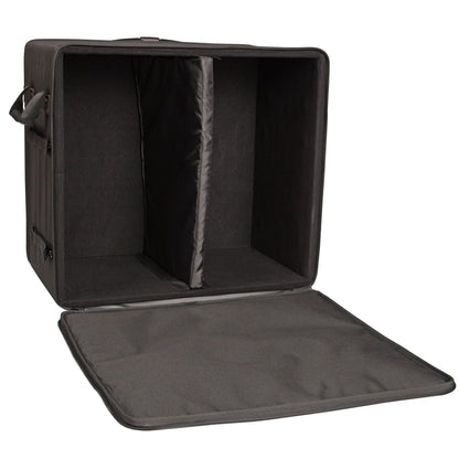 Gator Cases Transport Series Speaker Case with Retractable Pull Handle and Wheels; Fits Small PA Systems (G-PA TRANSPORT-SM)