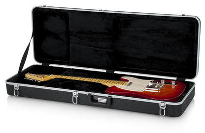 Gator Cases Deluxe ABS Molded Case for Electric Guitars; Fits Telecaster and Stratocaster Style Guitars (GC-ELECTRIC-A)