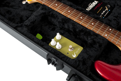 Gator Cases Molded Flight Case For Strat/Tele Style Electric Guitars With TSA Approved Locking Latch (GTSA-GTRELEC)