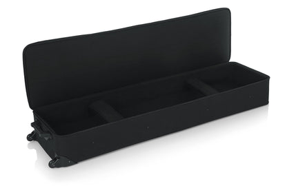 Gator Cases Lightweight Rolling Keyboard Case for Slim Extra Long 88 Note Keyboards and Electric Pianos (GK-88 SLXL)