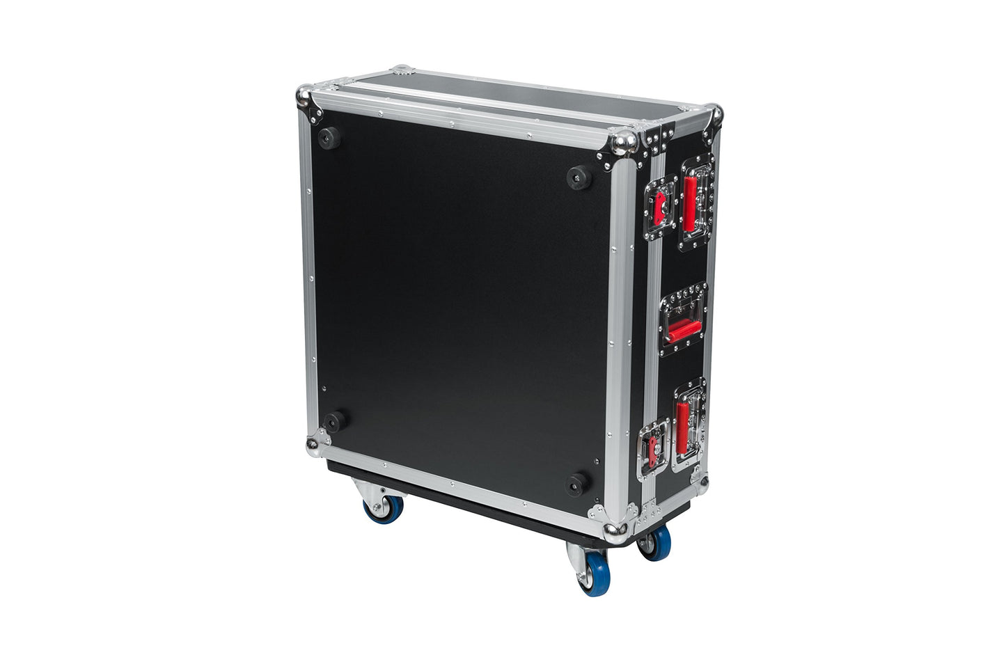 Gator Cases G-TOUR ATA Style Road Case - Custom Fit for Allen and Heath QU24 Mixer with Dog House and Heavy Duty 4" Casters; (G-TOURQU24)