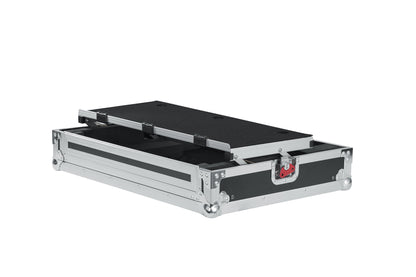 Gator Cases G-TOUR Series ATA Style Road Case for Medium Sized DJ Controllers with Sliding Laptop Platform; (G-TOURDSPUNICNTLB)