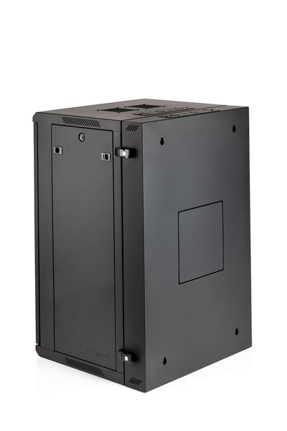 Gator Rackworks Sectional Wall Rack with Steel Door; 18U with 21" Rackable Depth (GRW2018508)