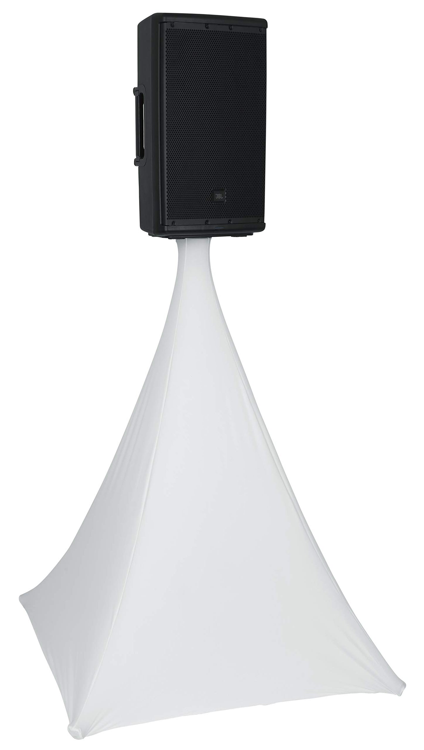 Gator Frameworks 360 Scrim Quadpod Stretch Cover; White (GFW-QUADSCRIMW)